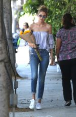 GIGI HADID Out and About in Los Angeles 08/10/2016