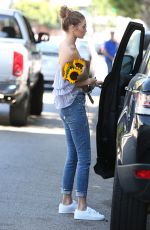 GIGI HADID Out and About in Los Angeles 08/10/2016