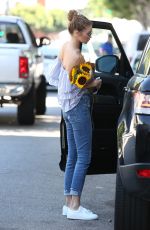 GIGI HADID Out and About in Los Angeles 08/10/2016