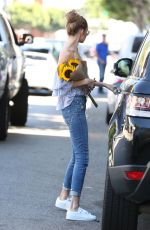 GIGI HADID Out and About in Los Angeles 08/10/2016