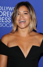 GINA RODRIGUEZ at Hollywood Foreign Press Association’s Grants Banquet in Beverly Hills 08/04/2016