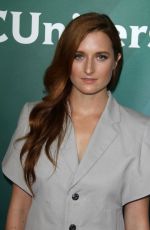 GRACE GUMMER at NBC/Universal Press Day at 2016 Summer TCA Tour in Beverly Hills 08/02/2016