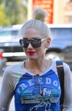 GWEN STEFANI Out and About in Beverly Hills 08/28/2016