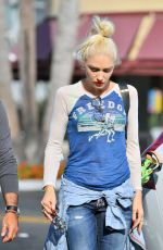 GWEN STEFANI Out and About in Beverly Hills 08/28/2016