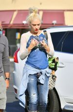 GWEN STEFANI Out and About in Beverly Hills 08/28/2016