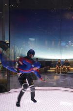 HAILEE STEINFELD at IFLY-Houston in Houston 07/29/2016