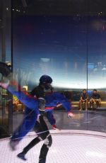 HAILEE STEINFELD at IFLY-Houston in Houston 07/29/2016