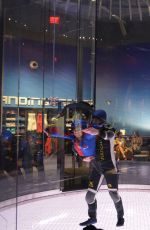 HAILEE STEINFELD at IFLY-Houston in Houston 07/29/2016