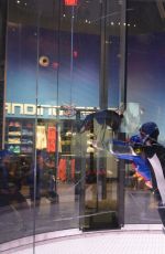 HAILEE STEINFELD at IFLY-Houston in Houston 07/29/2016