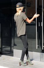 HAILEY BALDWIN at Urth Cafe in Beverly Hills 08/18/2016