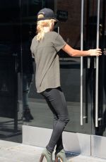 HAILEY BALDWIN at Urth Cafe in Beverly Hills 08/18/2016