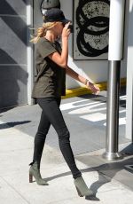 HAILEY BALDWIN at Urth Cafe in Beverly Hills 08/18/2016