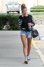 HAILEY BALDWIN Out and About in Hamptons 08/26/2016