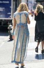 HAILEY BALDWIN Out and About in New York 08/24/2016