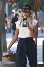 HAILEY BALDWIN Out and About in West Hollywood 08/06/2016