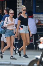 HAILEY CLAUSON Out and About in New York 08/05/2016
