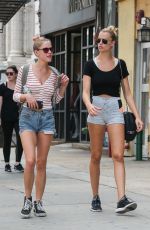 HAILEY CLUSON Out and About in New York 08/05/2016