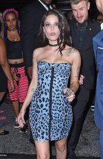 HALSEY Arrives at Up & Down Nightclub in New York 08/28/2016
