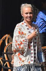 HAYDEN PANTTIERE Out and About in New York 08/03/2016