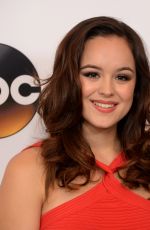 HAYLEY ORRANTIA at Disney/ABC Television TCA Summer Press Tour in Beverly Hills 08/04/2016