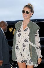 HEIDI KLUM Arrives at LAX Airport in Los Angeles 08/03/2016