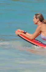 HEIDI KLUM in Swimsuit at a Beach in Caribbean 08/09/2016