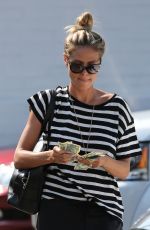 HEIDI KLUM Out and About in Los Angeles 08/25/2016