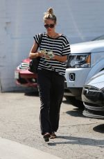 HEIDI KLUM Out and About in Los Angeles 08/25/2016