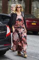 HEIDI KLUM Out in New York 08/06/2016