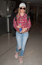 HEIDI MONTAG at Los Angeles International Airport 08/28/2016