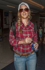 HEIDI MONTAG at Los Angeles International Airport 08/28/2016