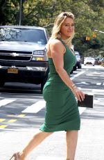 HILARY DUFF on the Set of 