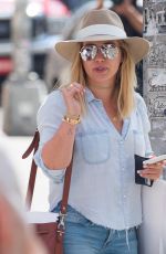 HILARY DUFF Out Shopping in New York 08/12/2016