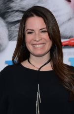 HOLLY MARIE COMBS at ‘Nine Lives’ Premiere in Hollywood 08/01/2016