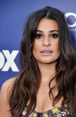 LEA MICHELE at Fox Summer TCA All-star Party in West Hollywood 08/08/2016