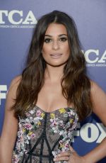 LEA MICHELE at Fox Summer TCA All-star Party in West Hollywood 08/08/2016