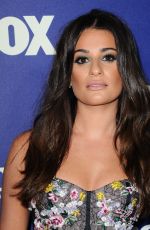 LEA MICHELE at Fox Summer TCA All-star Party in West Hollywood 08/08/2016