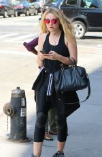 DAKOTA FANNING Out and About in New York 08/15/2016
