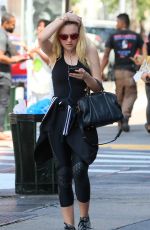 DAKOTA FANNING Out and About in New York 08/15/2016