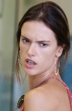 ALESSANDRA AMBROSIO Out in Brentwood 08/30/2016