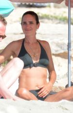 JENNIFER CONNELLY in Bikini at a Beach in Formentera 08/18/2016