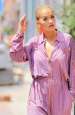 RITA ORA Leaves Her Apartment in New York 08/05/2016