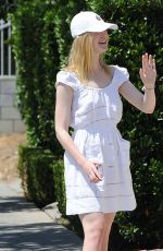 ELLE FANNING Leaves Her House in Los Angeles 08/29/2016