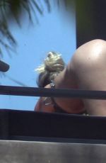 LINDSEY VONN in Bikini Soaking up the Sun in Los Angeles 08/05/2016