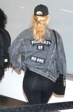 IGGY AZALEA at LAX Airport in Los Angeles 08/26/2016