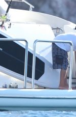 IGGY AZALEA in Bikini at a Yacht in Mexico 08/28/2016