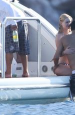 IGGY AZALEA in Bikini at a Yacht in Mexico 08/28/2016