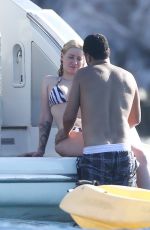 IGGY AZALEA in Bikini at a Yacht in Mexico 08/28/2016