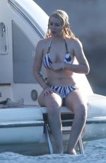 IGGY AZALEA in Bikini at a Yacht in Mexico 08/28/2016