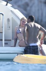 IGGY AZALEA in Bikini at a Yacht in Mexico 08/28/2016